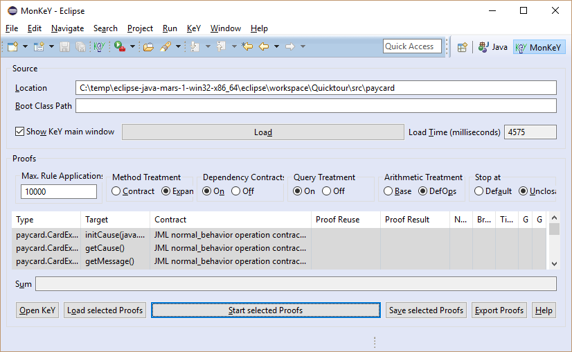 Verify all proof obligations of a project